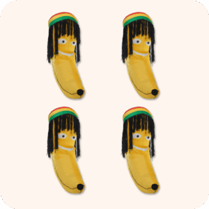 Rasta Banana 4PCS